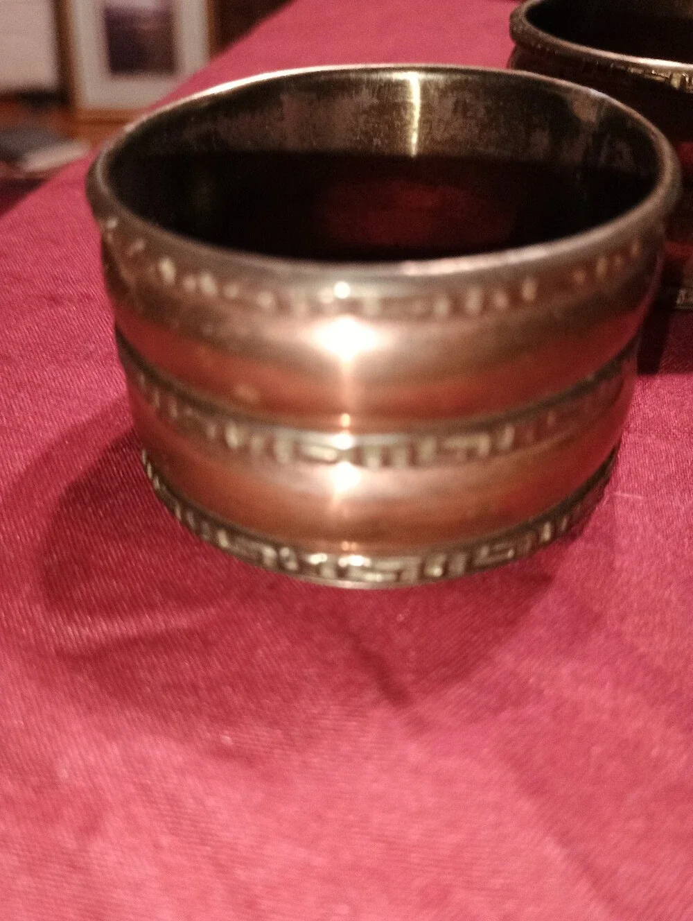 Bundle of Napkin Rings Holders 6 styles 35 total Brass, Metal, Woven